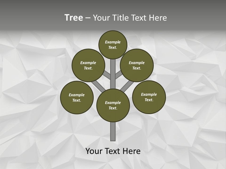 Construction Polygon Plastic PowerPoint Template