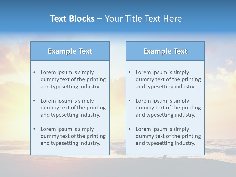 A Woman Doing Yoga On The Beach At Sunset PowerPoint Template