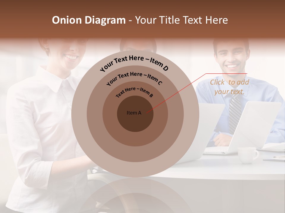 Person Mood Desk PowerPoint Template