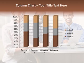 Person Mood Desk PowerPoint Template