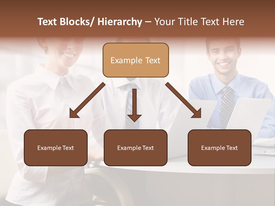 Person Mood Desk PowerPoint Template