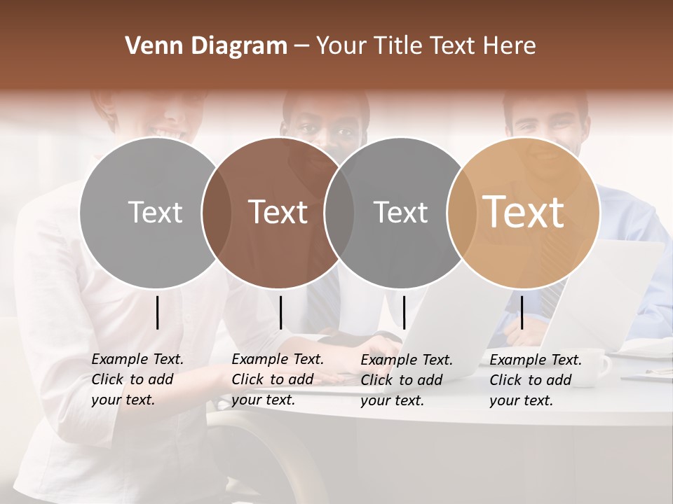 Person Mood Desk PowerPoint Template