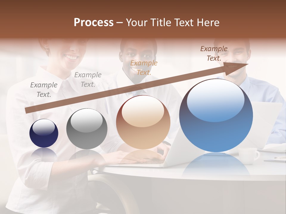 Person Mood Desk PowerPoint Template