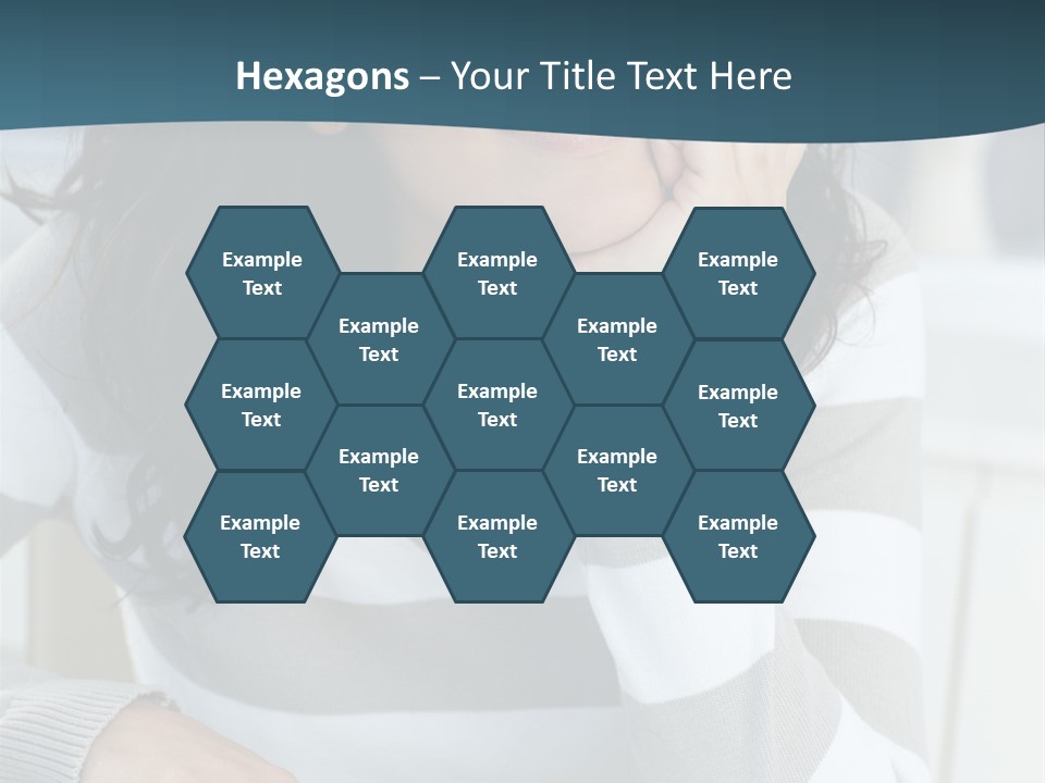 Person Mood Desk PowerPoint Template