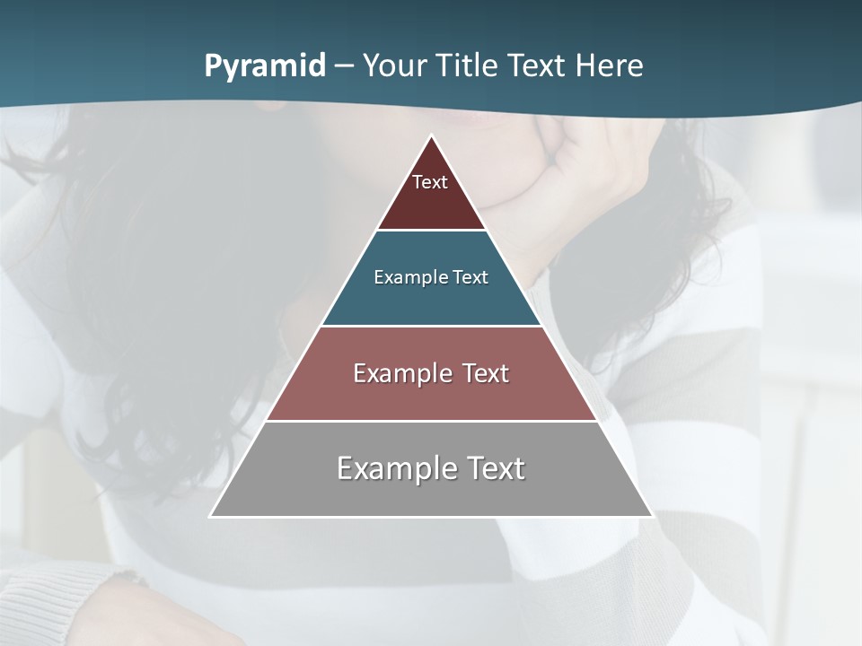 Person Mood Desk PowerPoint Template