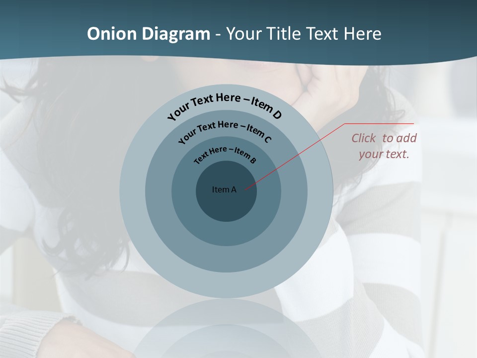 Person Mood Desk PowerPoint Template