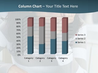 Person Mood Desk PowerPoint Template