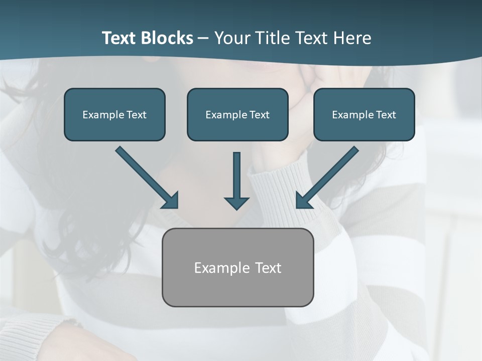 Person Mood Desk PowerPoint Template