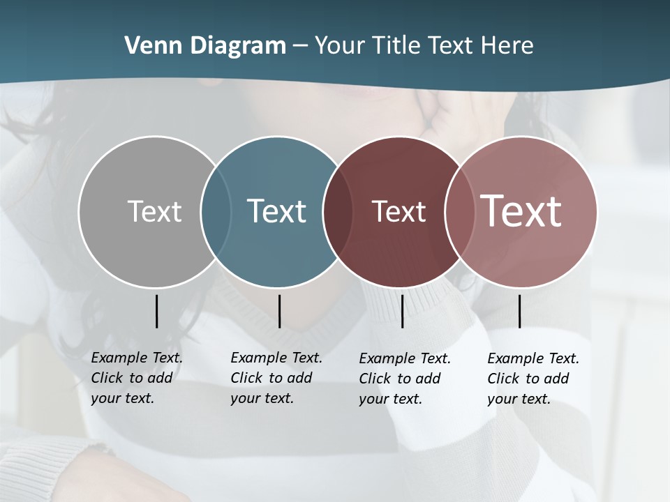 Person Mood Desk PowerPoint Template
