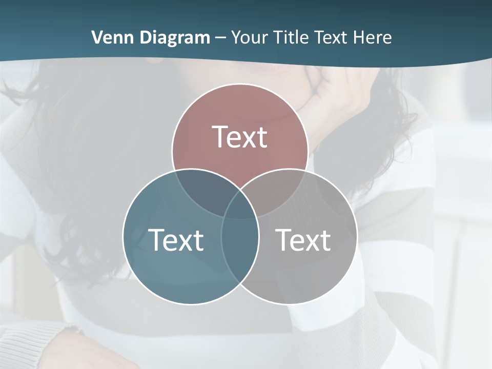 Person Mood Desk PowerPoint Template