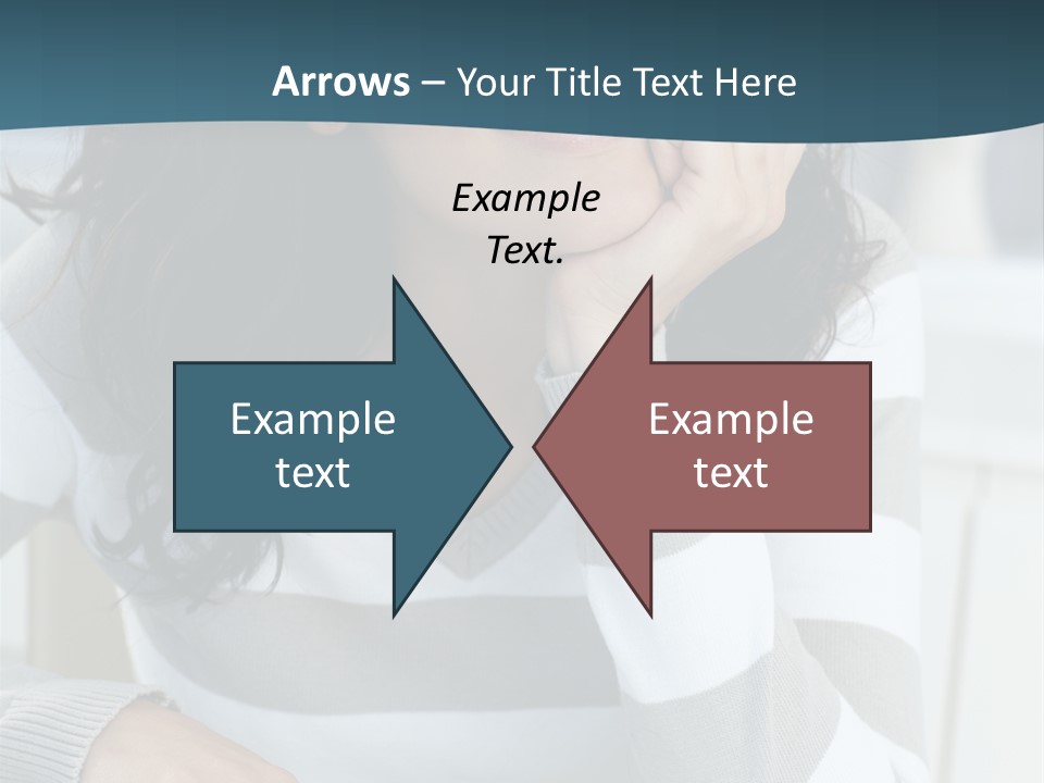 Person Mood Desk PowerPoint Template