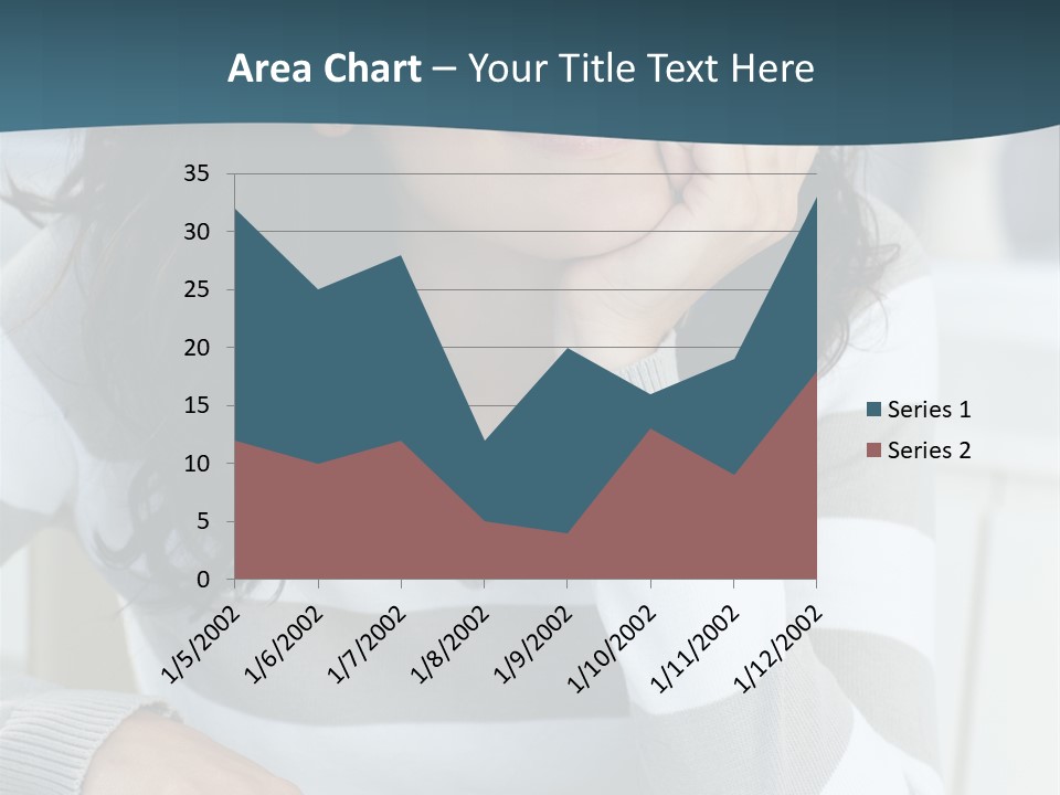 Person Mood Desk PowerPoint Template