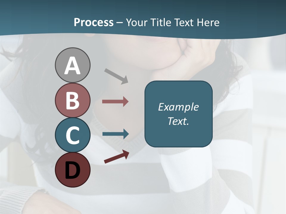 Person Mood Desk PowerPoint Template