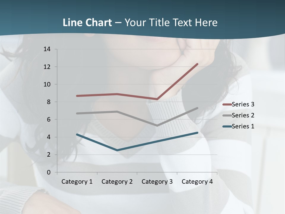 Person Mood Desk PowerPoint Template