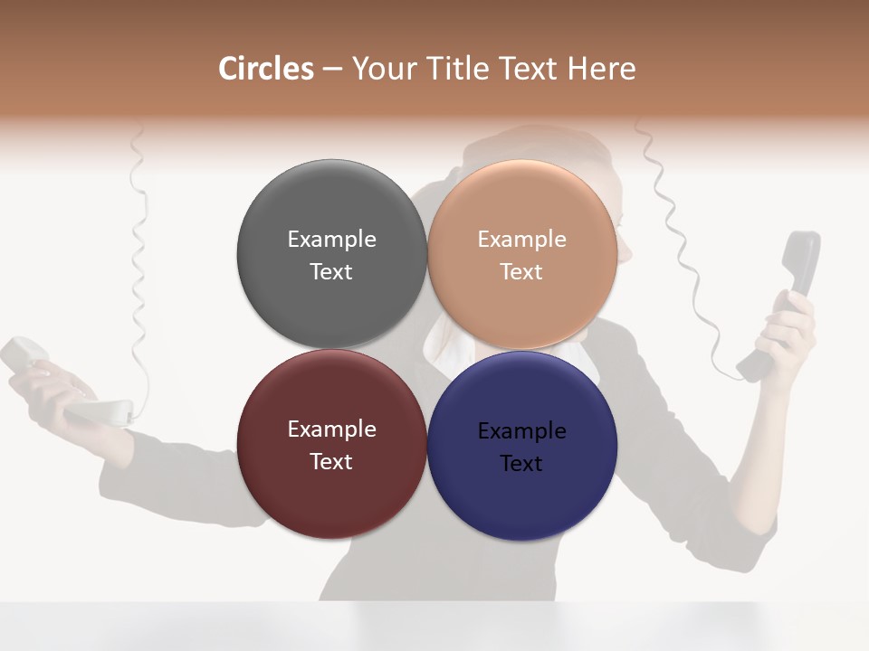 Face Service Headset PowerPoint Template