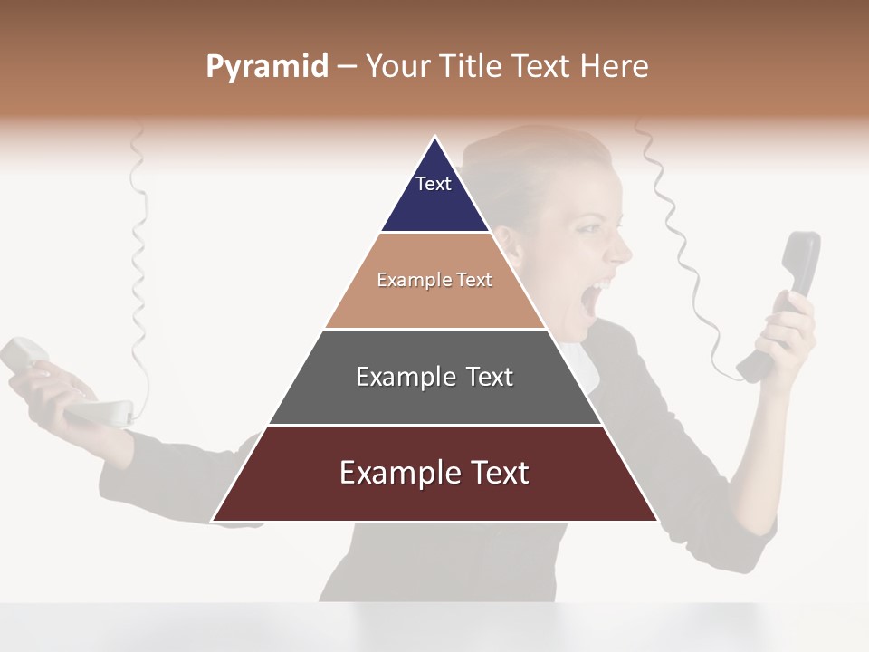Face Service Headset PowerPoint Template