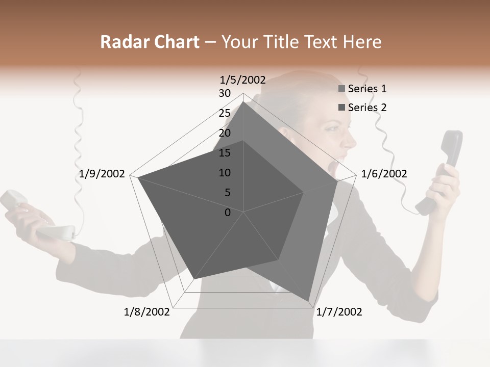 Face Service Headset PowerPoint Template