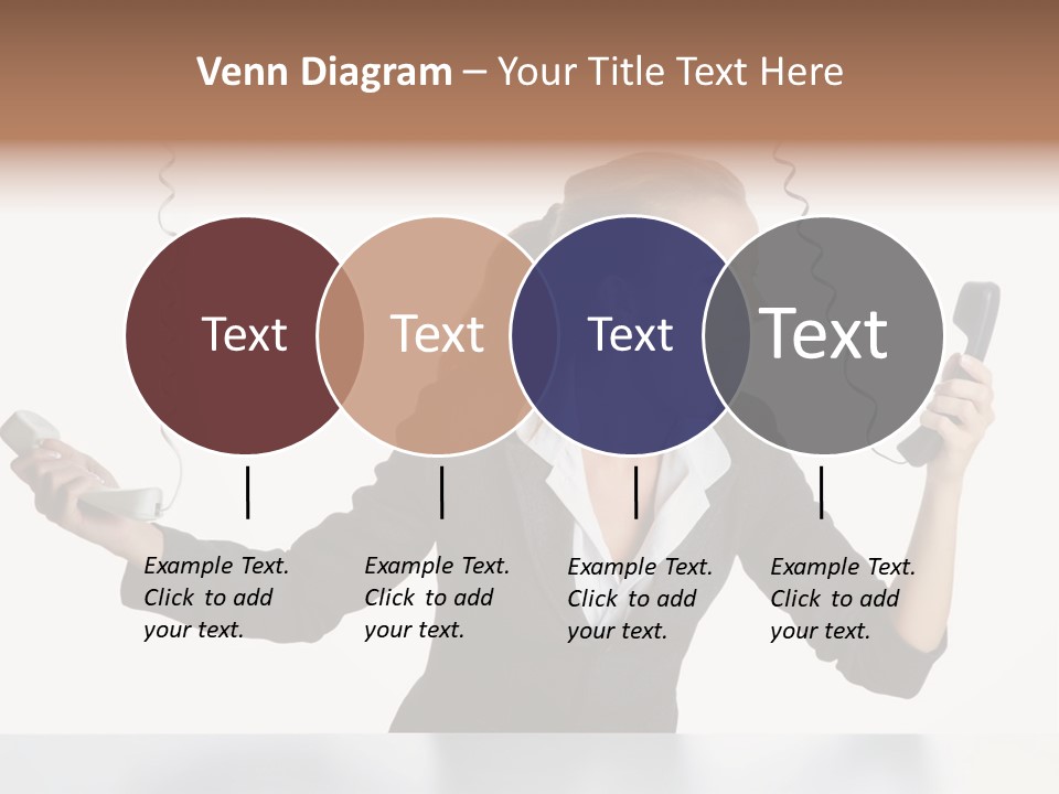 Face Service Headset PowerPoint Template