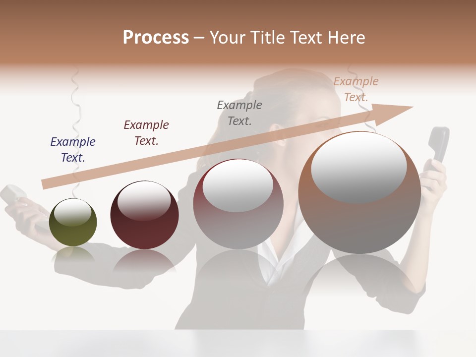 Face Service Headset PowerPoint Template