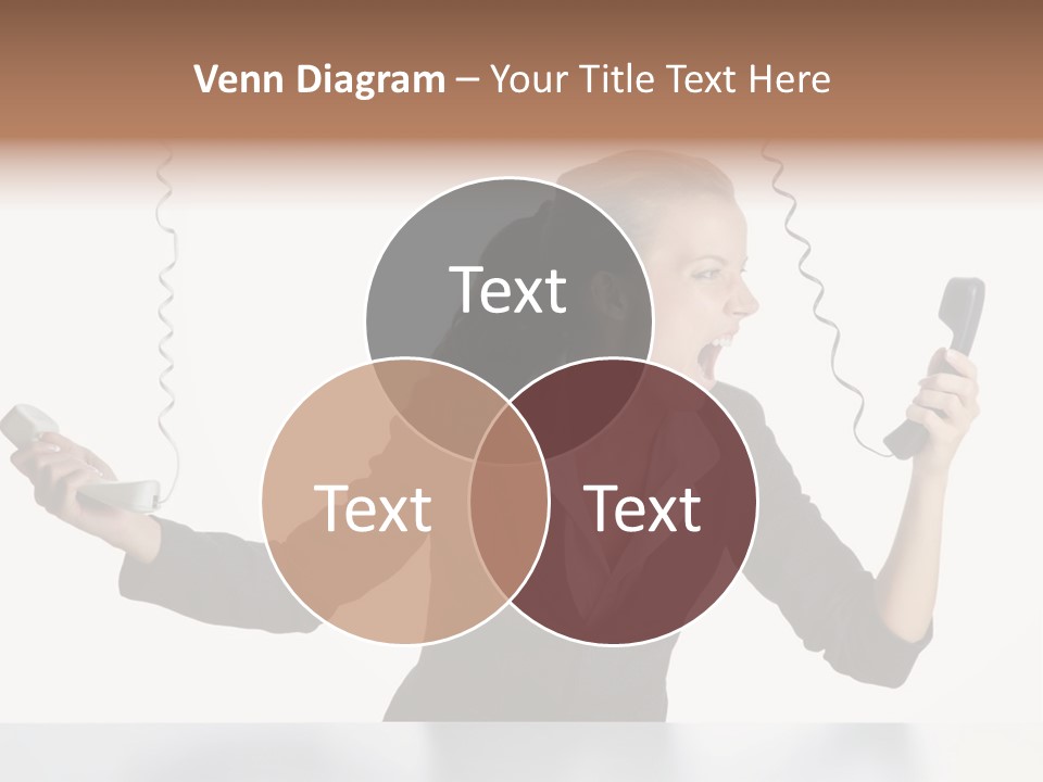 Face Service Headset PowerPoint Template