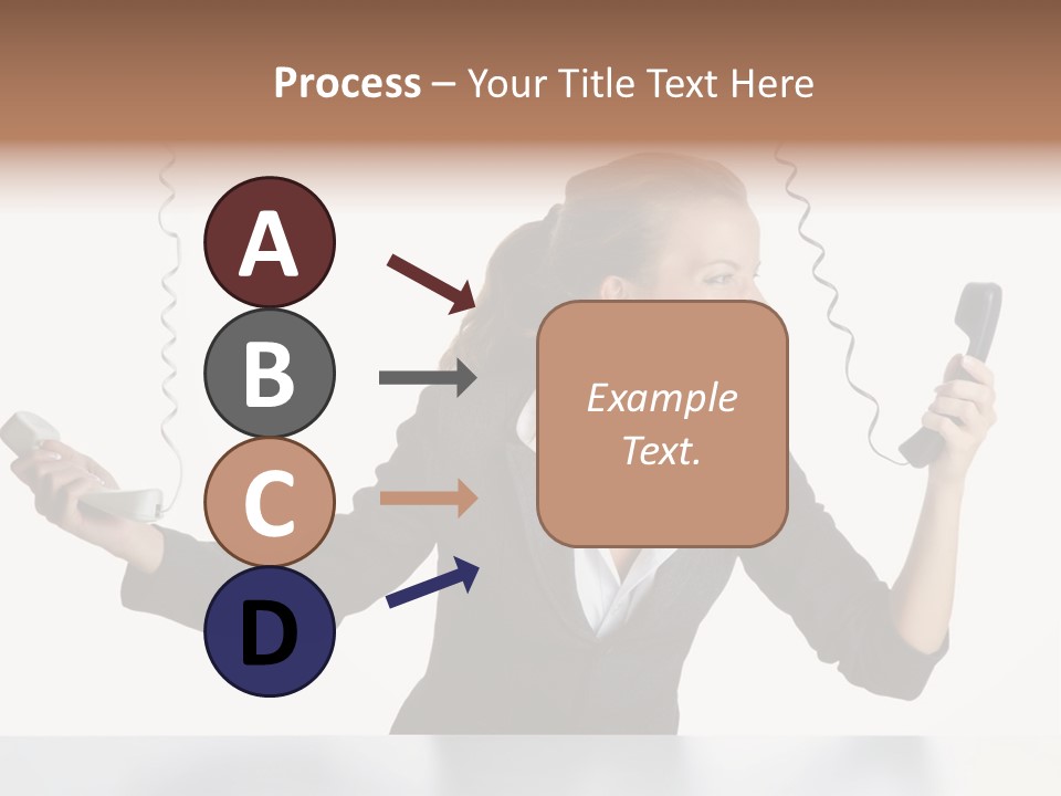 Face Service Headset PowerPoint Template