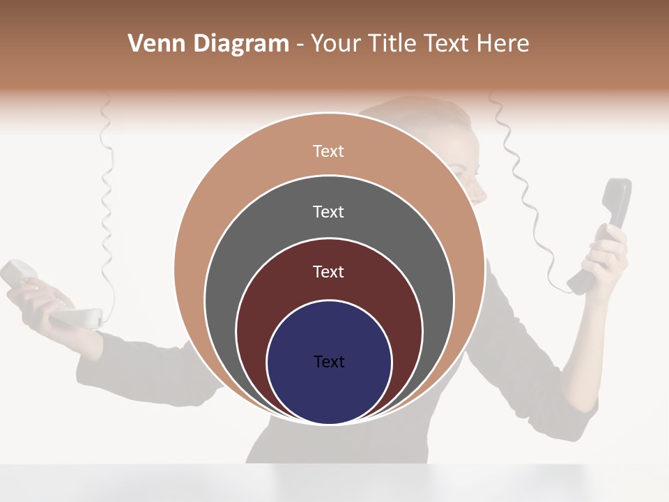 Face Service Headset PowerPoint Template
