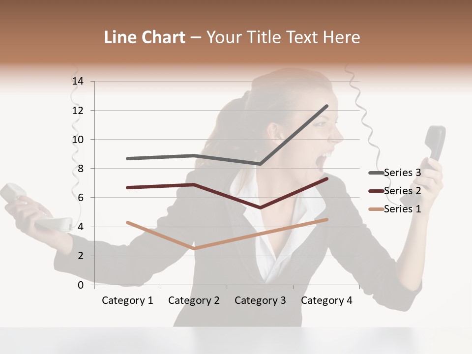 Face Service Headset PowerPoint Template