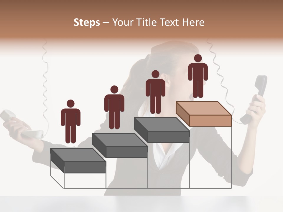 Face Service Headset PowerPoint Template