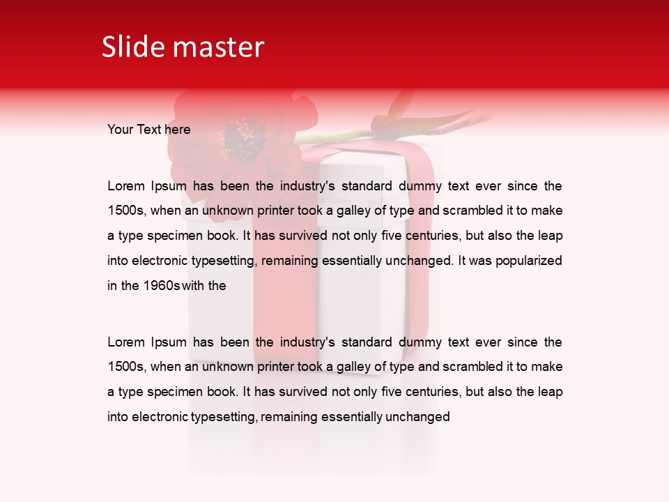 Tag Photography Stem PowerPoint Template