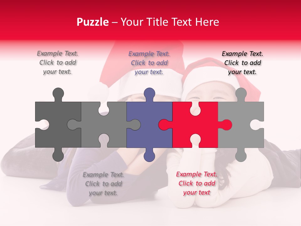 Person Isolated Year PowerPoint Template