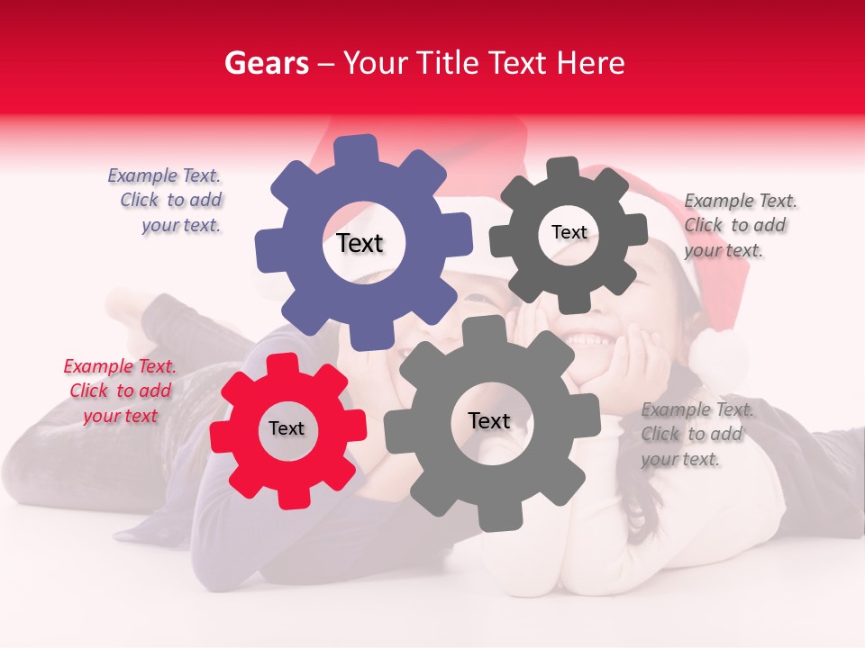 Person Isolated Year PowerPoint Template