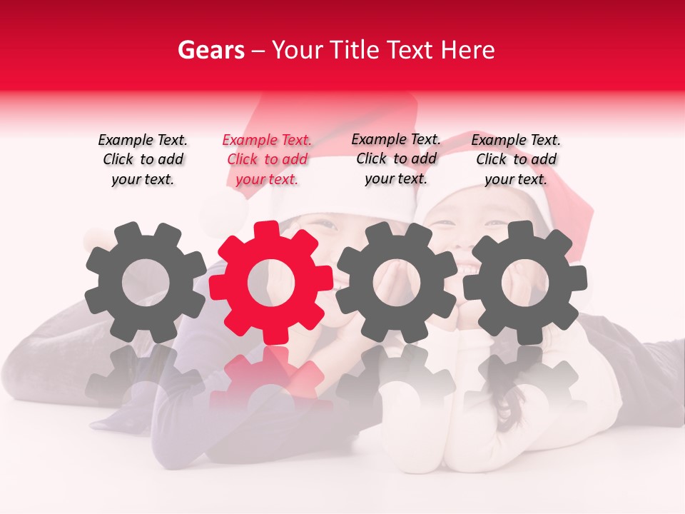 Person Isolated Year PowerPoint Template