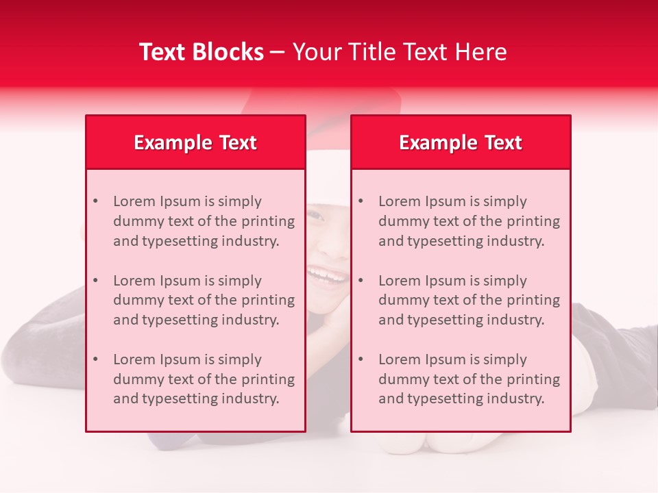 Person Isolated Year PowerPoint Template