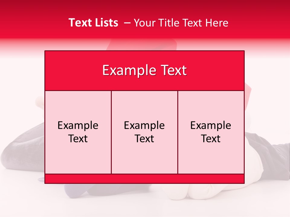 Person Isolated Year PowerPoint Template