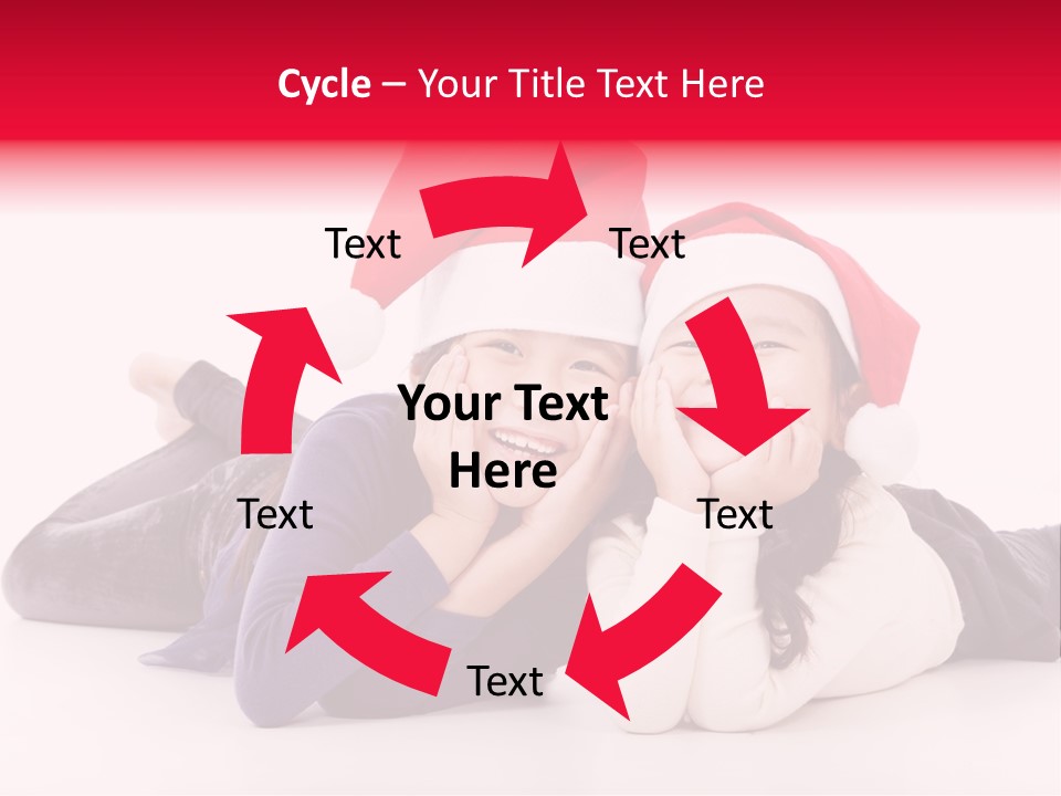 Person Isolated Year PowerPoint Template