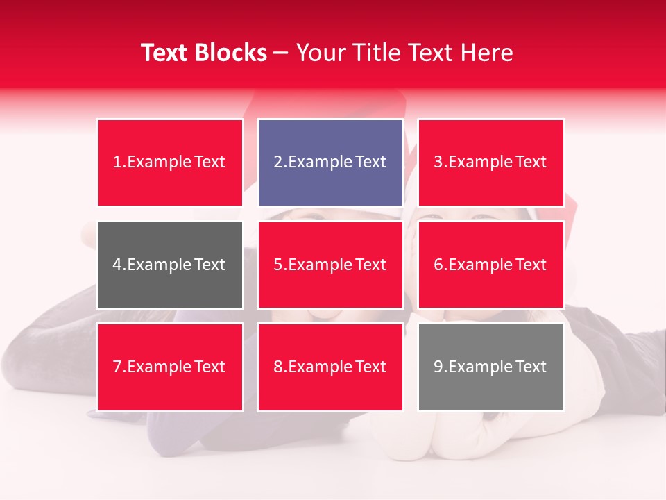 Person Isolated Year PowerPoint Template