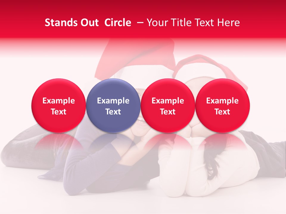 Person Isolated Year PowerPoint Template