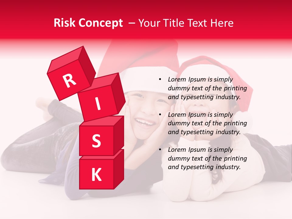 Person Isolated Year PowerPoint Template