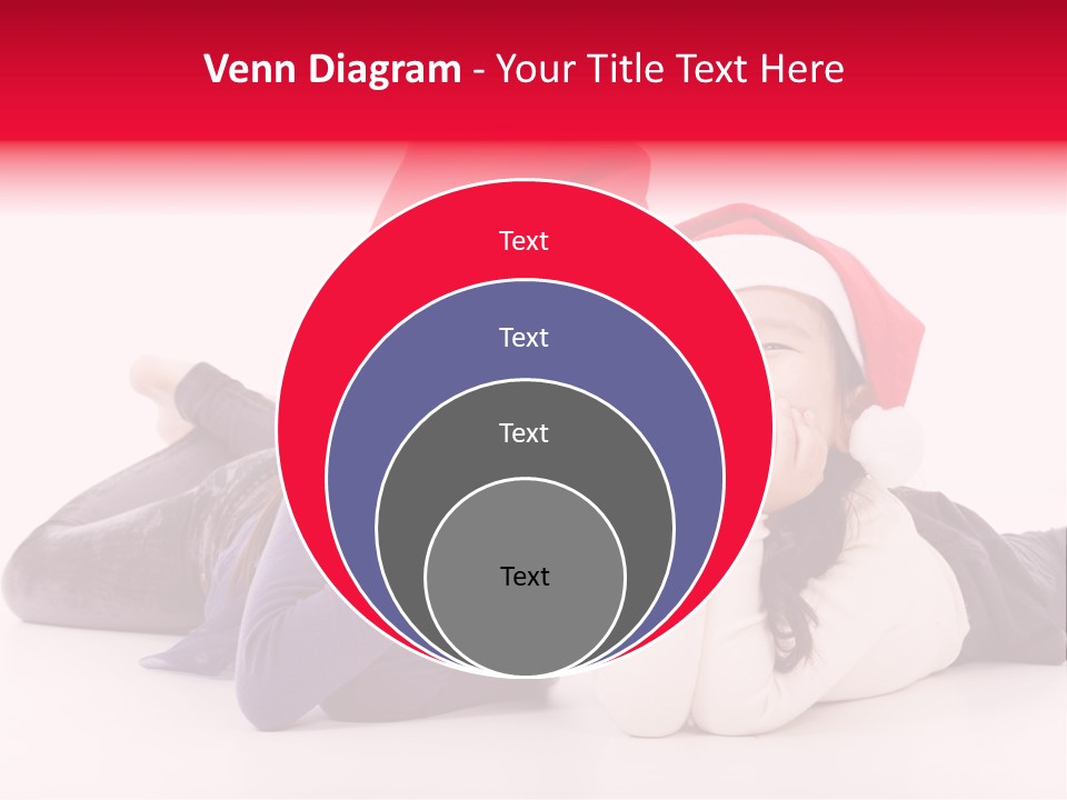 Person Isolated Year PowerPoint Template