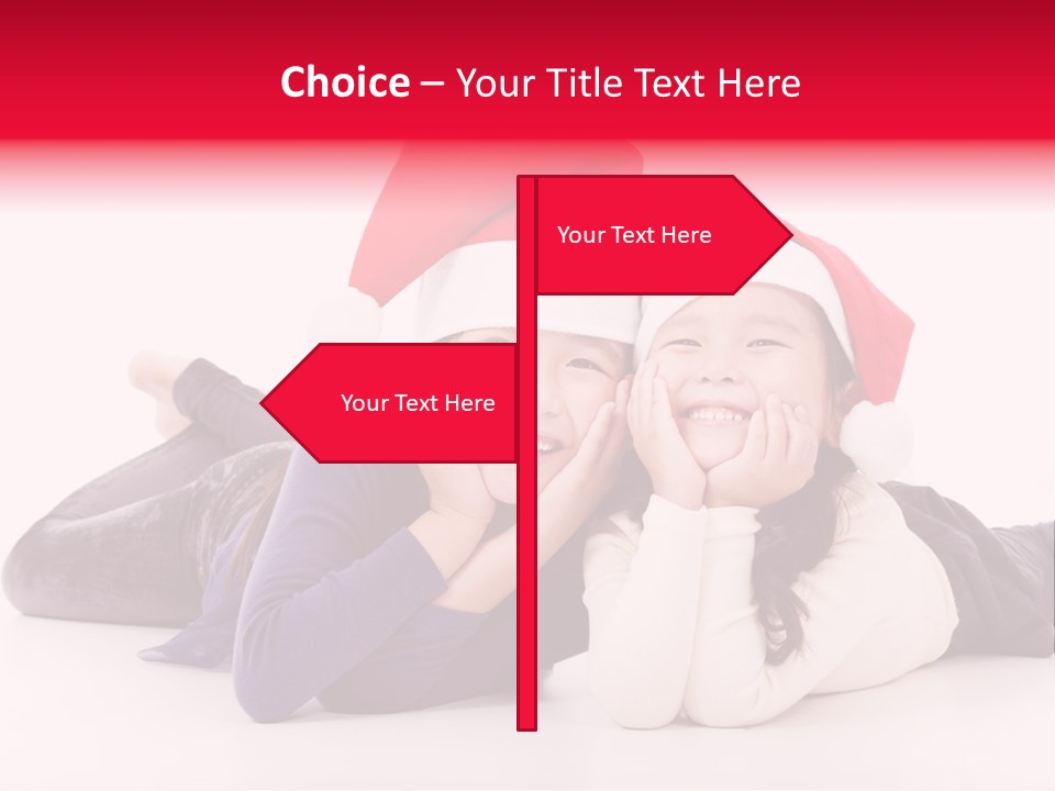 Person Isolated Year PowerPoint Template