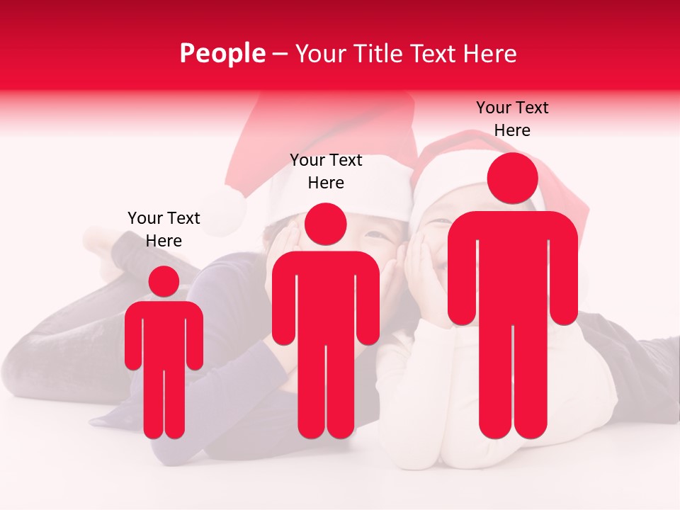 Person Isolated Year PowerPoint Template