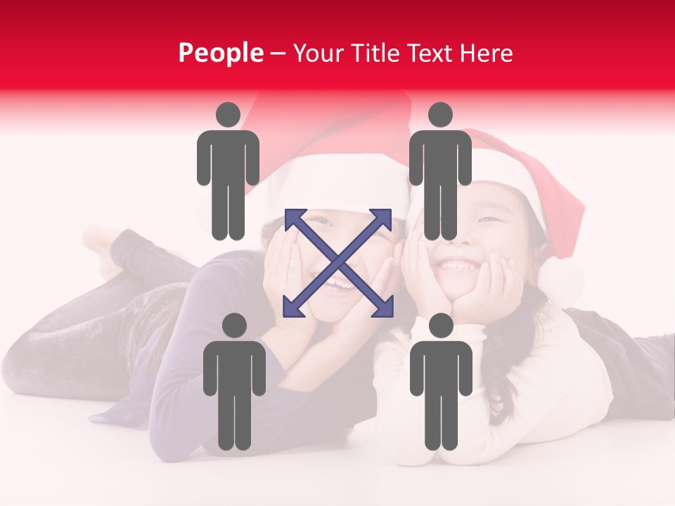Person Isolated Year PowerPoint Template