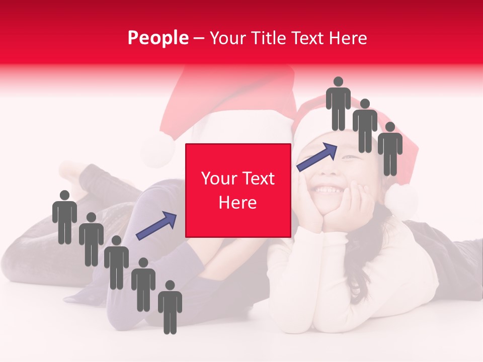 Person Isolated Year PowerPoint Template