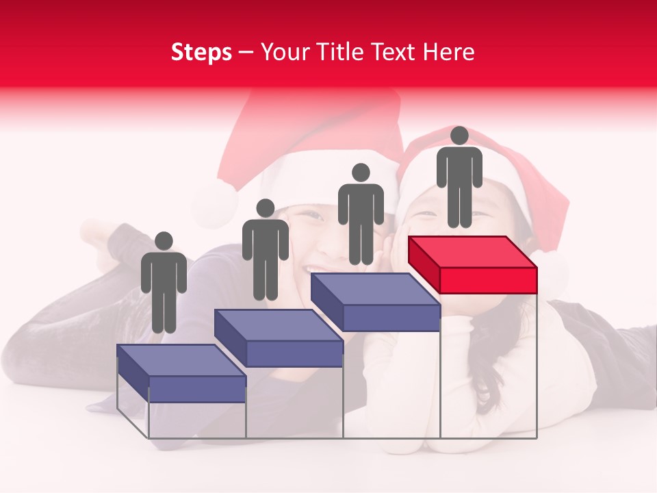 Person Isolated Year PowerPoint Template