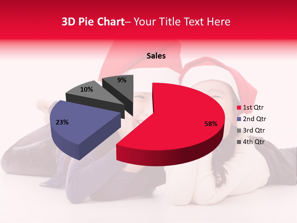 Person Isolated Year PowerPoint Template