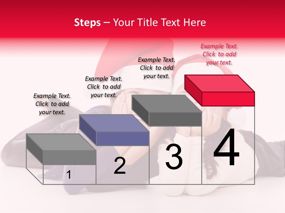 Person Isolated Year PowerPoint Template