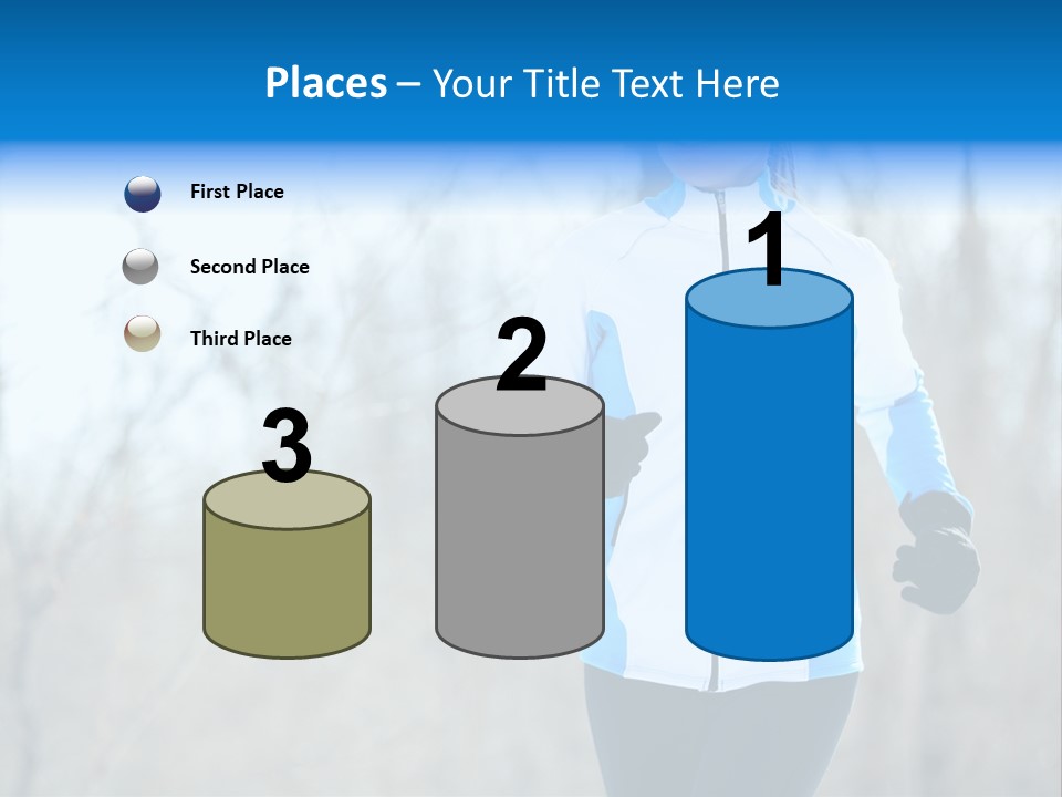 Freezing Fleece Young PowerPoint Template