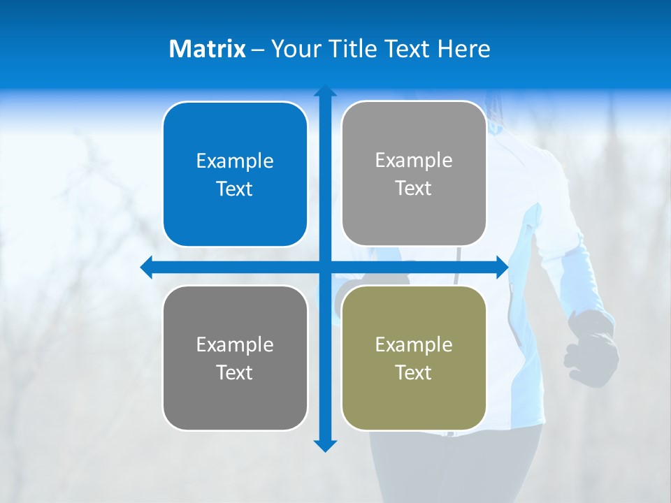 Freezing Fleece Young PowerPoint Template
