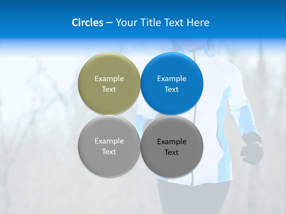 Freezing Fleece Young PowerPoint Template