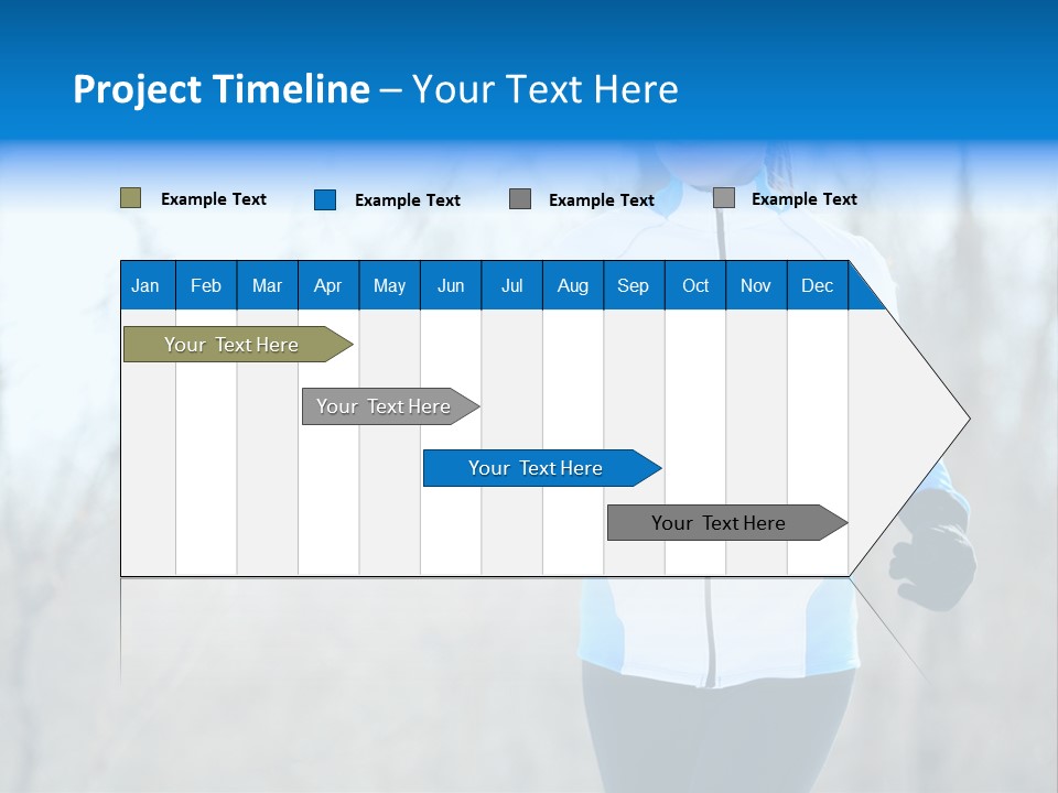 Freezing Fleece Young PowerPoint Template